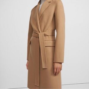 Theory wrap Coat in Double-Face Wool-Cashmere in NWOT condition
